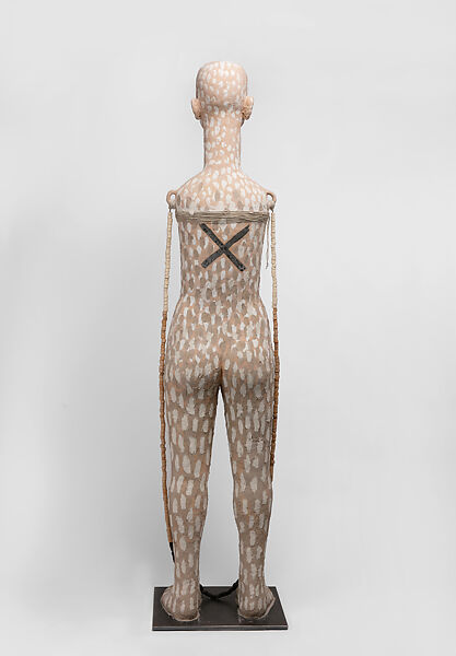 Release, Rose B. Simpson (American, Enrolled member of the Santa Clara Pueblo (Kha’po Owingeh) born Santa Fe, New Mexico 1983), Clay, steel, twine and grout