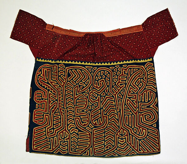 Blouse, cotton, Panamanian 