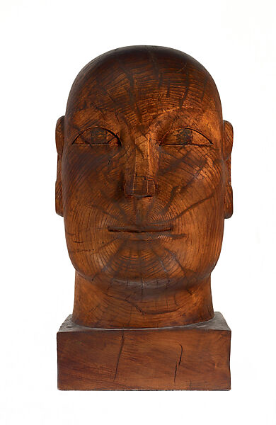 Tacet, Ronald Moody  Jamaican, Elm wood