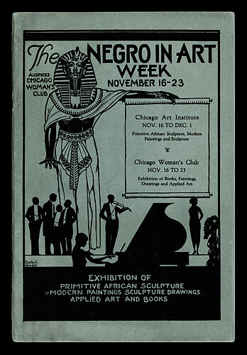Cover of The Negro in Art Week, November 16–23