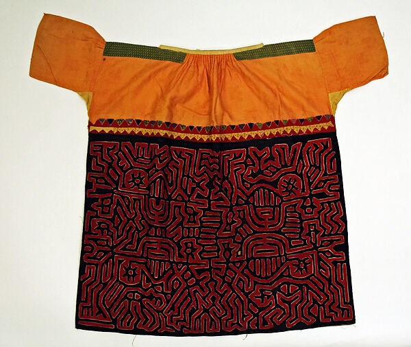 Blouse, cotton, Panamanian 