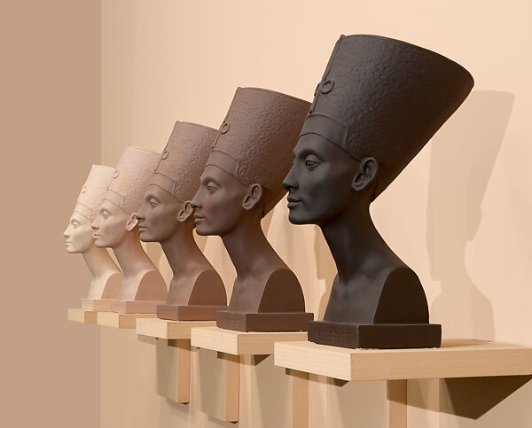 Grey Area (Brown version), Fred Wilson  American, Pigment, plaster, and wood