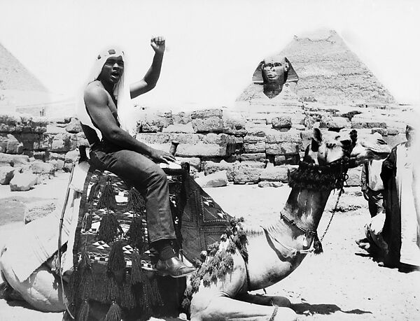 Muhammad Ali at Giza, Inkjet print