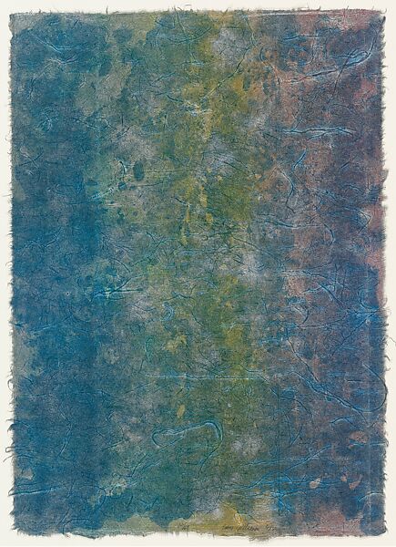 Nile, Sam Gilliam  American, Lithograph