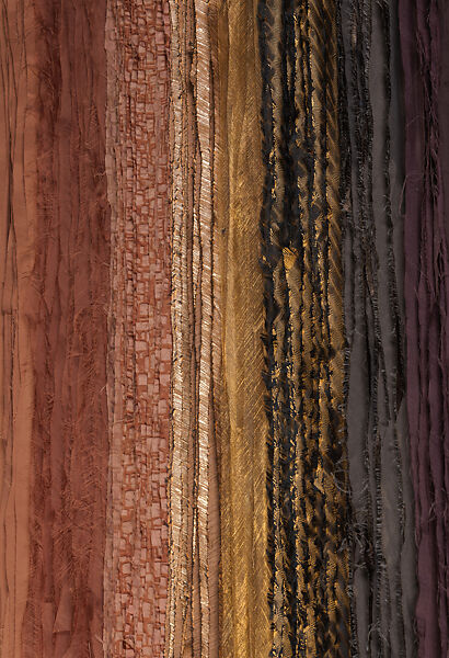 Les Herbes Folles du Vieux Logis, Joël Andrianomearisoa (b. 1977, Antananarivo, Madagascar), Cotton, natural and synthetic fibers, dye