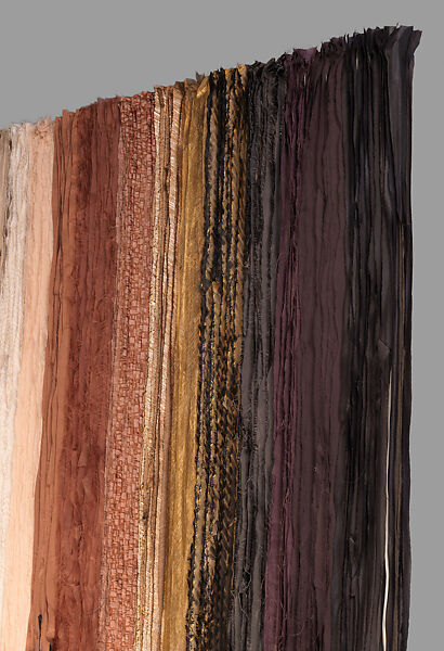 Les Herbes Folles du Vieux Logis, Joël Andrianomearisoa (b. 1977, Antananarivo, Madagascar), Cotton, natural and synthetic fibers, dye