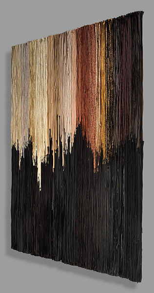 Les Herbes Folles du Vieux Logis, Joël Andrianomearisoa (b. 1977, Antananarivo, Madagascar), Cotton, natural and synthetic fibers, dye
