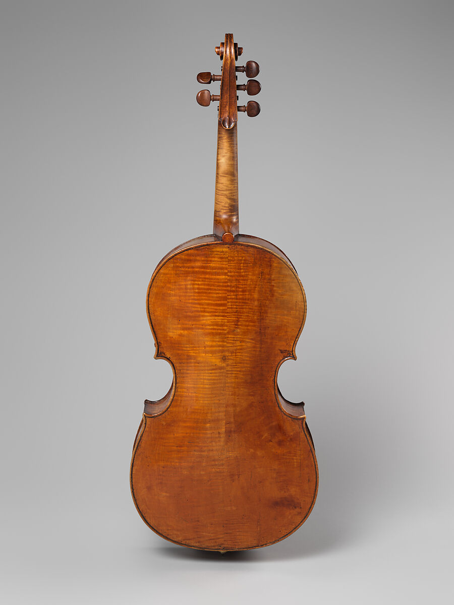 "Amaryllis Fleming" Cello, Brothers Amati, Spruce, maple, varnish, ebony, gut, metal, Italian