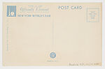 Freedom Statue, Trylon and Perisphere, New York World’s Fair, C.T. Art-Colortone, Curt Teich, Offset lithograph