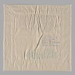 Untitled (Ça Va Aller), Joana Choumali (Ivorian, born Abidjan, Ivory Coast 1974), Inkjet print on cotton canvas with embroidery