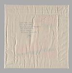 Untitled (Ça Va Aller), Joana Choumali (Ivorian, born Abidjan, Ivory Coast 1974), Inkjet print on cotton canvas with embroidery