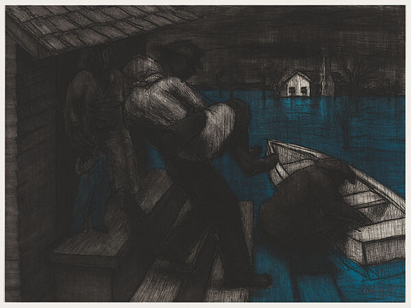 Richard Wright Suite, John Wilson (American, Roxbury, Massachusetts 1922–2015 Brookline, Massachusetts), Etching with aquatint