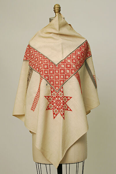 Poncho, cotton, Mexican 