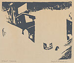 Street Corner (gray separation progressive proof)