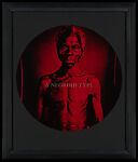 You Became a Scientific Profile; A Negroid Type; An Anthropological Debate; & A Photographic Subject, Carrie Mae Weems (American, born 1953), Chromogenic prints with sand-blasted text on frame glass