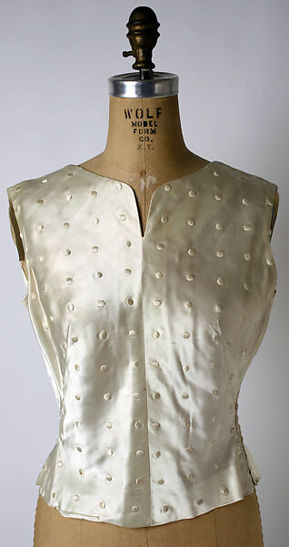 Blouse, House of Chanel (French, founded 1910), silk, French 