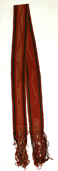 Sash, wool, Zuni, Native American 