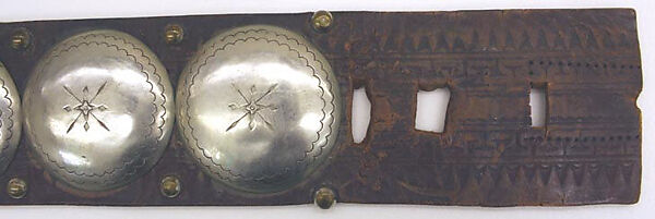 Ensemble, leather, glass, hair, silver, feather, bone, Native American and American, Cheyenne and Arapaho at The Mohonk Lodge, Wetherford, OK