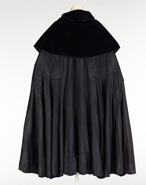 Opera Cape, House of Paquin (French, 1891–1956), silk, French