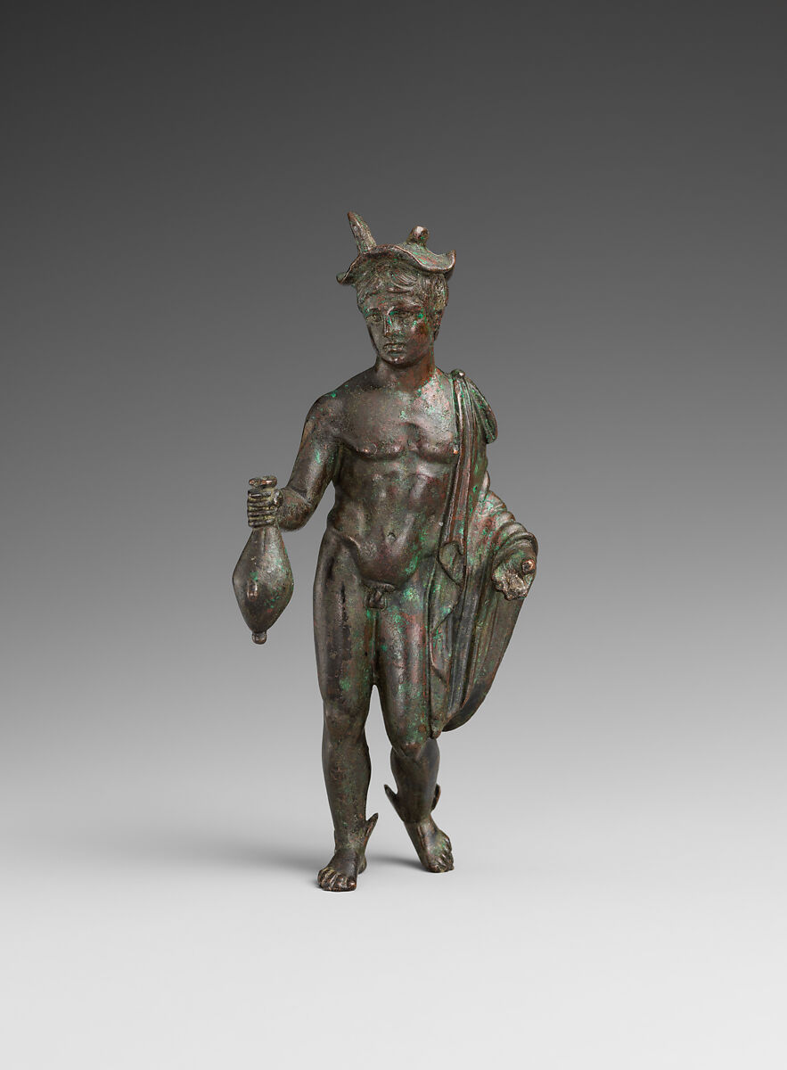 Statuette of Mercury, Bronze, Roman