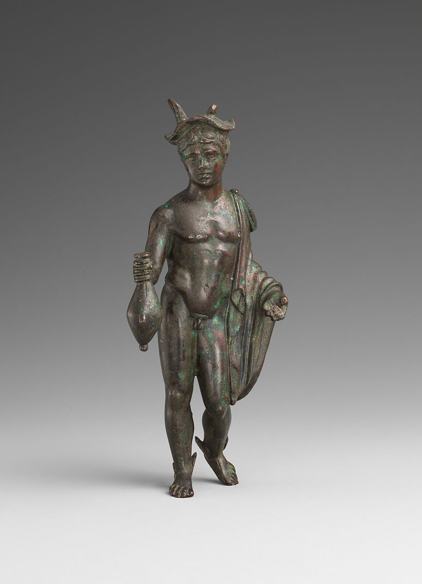 Statuette of Mercury, Bronze, Roman