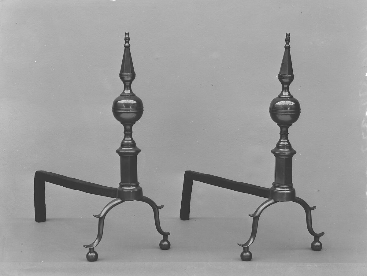 Andiron, Brass