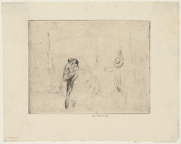 Carnival, Anne Goldthwaite (American, Montgomery, Alabama 1869–1944 New York), Etching and drypoint 
