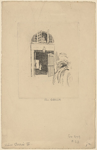 Vieux Carré II, New Orleans, Anne Goldthwaite (American, Montgomery, Alabama 1869–1944 New York), Etching 