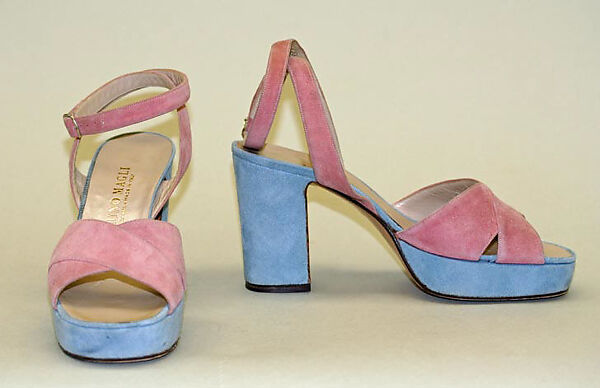 Evening shoes, Bruno Magli SP.A., leather, Italian 