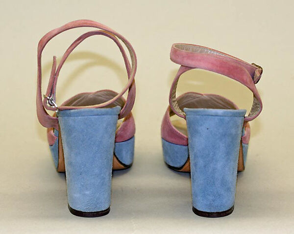 Evening shoes, Bruno Magli SP.A., leather, Italian