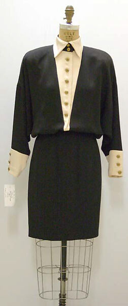 Dress, House of Chanel (French, founded 1910), silk, French