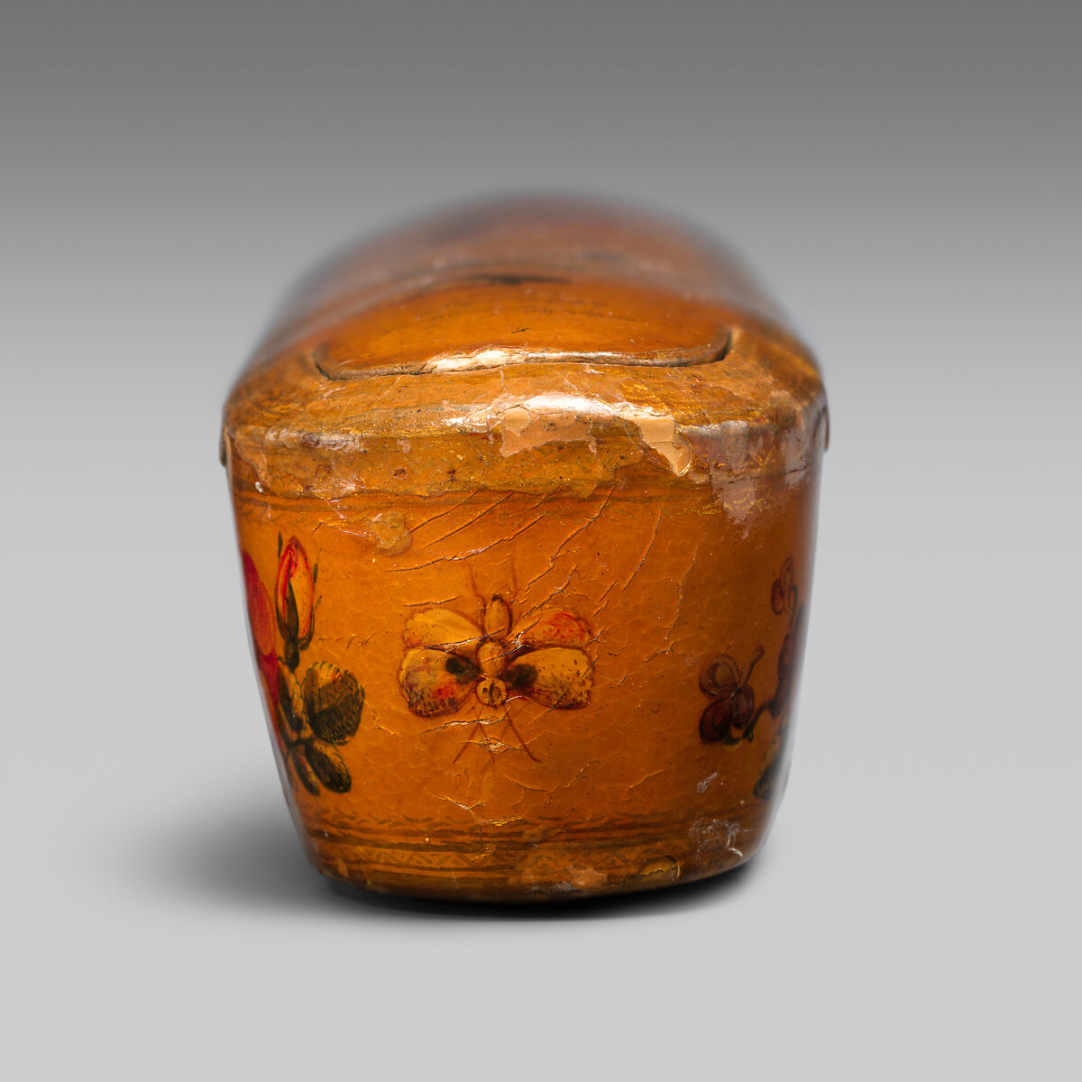 Pen Box, Fathallah Shirazi (Iranian, active 1850s–80s), Papier-maché; painted, gilded, and varnished