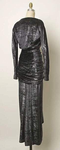 Evening dress, Yves Saint Laurent (French, founded 1961), silk, synthetic, French