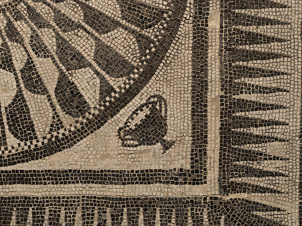 Mosaic of the House of Citharist of Pompeii, Mosaic, Roman