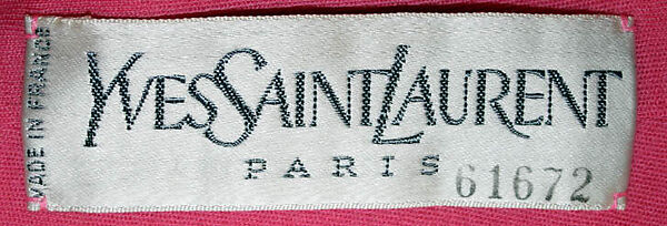 Ensemble, Yves Saint Laurent (French, founded 1961), wool, French
