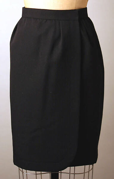 Ensemble, Yves Saint Laurent (French, founded 1961), wool, French