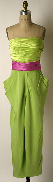 Evening ensemble, Emanuel Ungaro (French, 1933–2019), silk, French