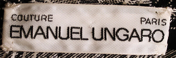 Ensemble, Emanuel Ungaro (French, 1933–2019), Silk, plastic, glass, metal, French