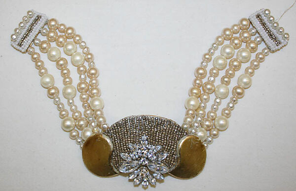 Ensemble, (a, c, g) Emanuel Ungaro (French, 1933–2019), wool, silk, leather, glass, plastic, French