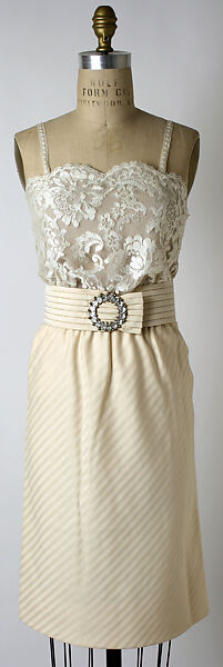 Ensemble, (a, c, g) Emanuel Ungaro (French, 1933–2019), wool, silk, leather, glass, plastic, French