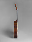 Guitar, John Monteleone (American, Islip, New York born 1947), Alaskan spruce; European spruce; Indian rosewood; Honduran mahogany; Gaboon ebony; Bone; Brazilian rosewood; mother of pearl; abalone; grained ivoroid; Schaller tuners; Nitrocellulose lacquer., American