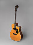 Guitar, John Monteleone (American, Islip, New York born 1947), Alaskan spruce; European spruce; Indian rosewood; Honduran mahogany; Gaboon ebony; Bone; Brazilian rosewood; mother of pearl; abalone; grained ivoroid; Schaller tuners; Nitrocellulose lacquer., American