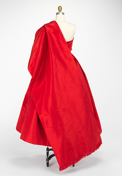 "Rose Rouge", House of Dior (French, founded 1946), silk, French