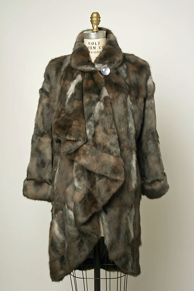 Jacket, Fendi (Italian, founded 1925), squirrel fur, Italian 