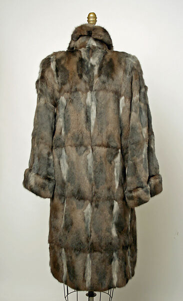 Jacket, Fendi (Italian, founded 1925), squirrel fur, Italian