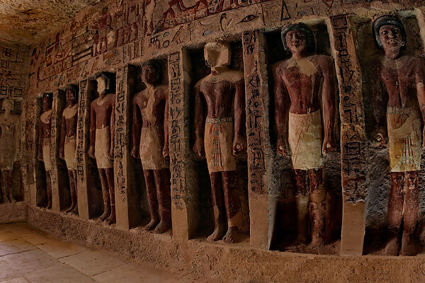 Tomb of Irukaptah, A Libationer. Saqqara Necropolis, Egypt