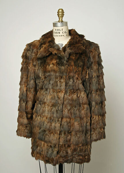 Jacket, Fendi (Italian, founded 1925), squirrel fur, Italian 