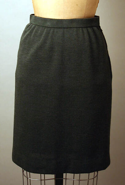 Ensemble, Yves Saint Laurent (French, founded 1961), wool, French