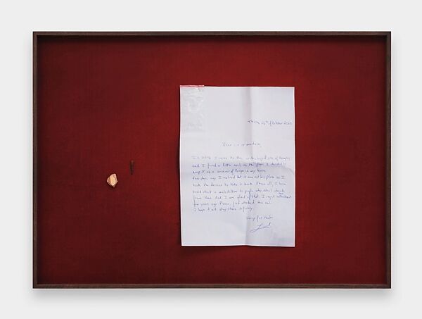 Confession 9, Rose Salane (American, born New York, 1992), C-Print