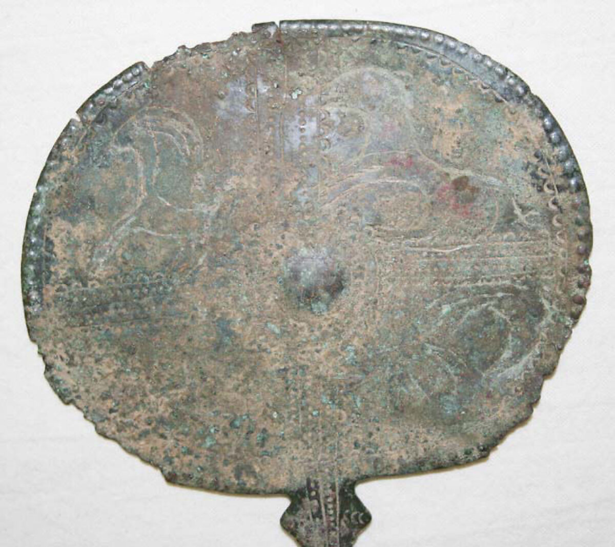 Pin, bronze, European